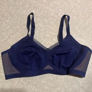Honeylove CrossOver Bra Navy Blue